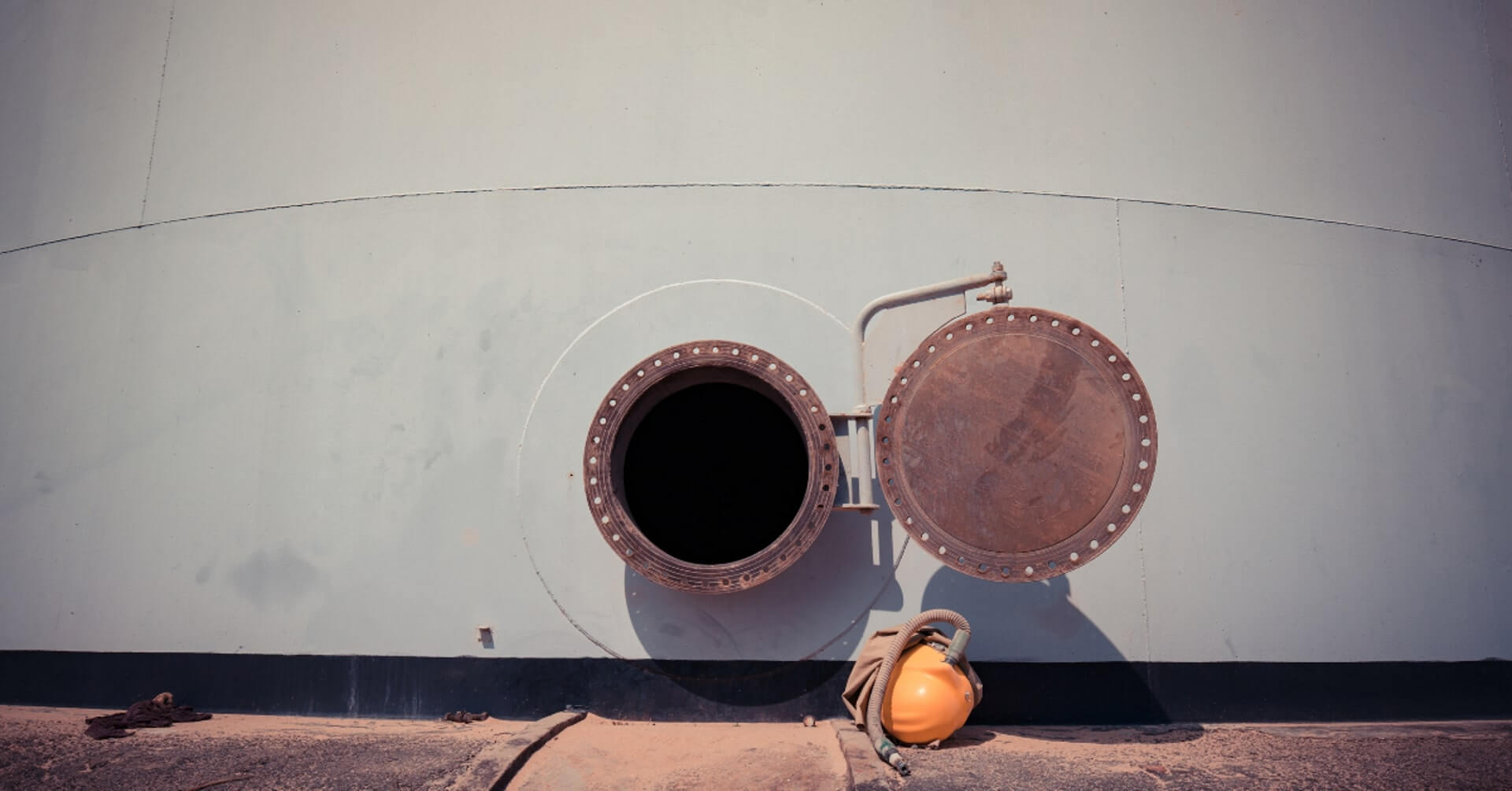 The risks of working in a confined space