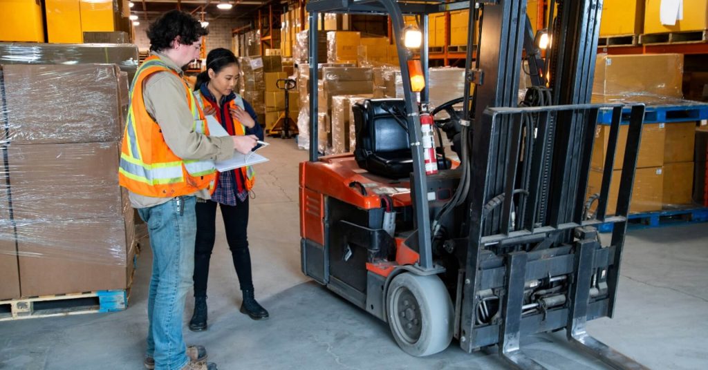 Forklift operator training in B.C.